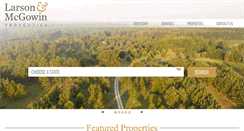 Desktop Screenshot of larsonmcgowinproperties.com
